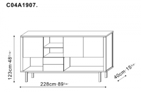 Wide Storage Unit dimensions