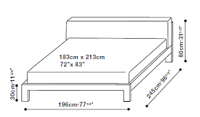 Brooks California King Bed 196 x 245cm