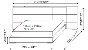 Screen King Bed con panel 215 x 223cm